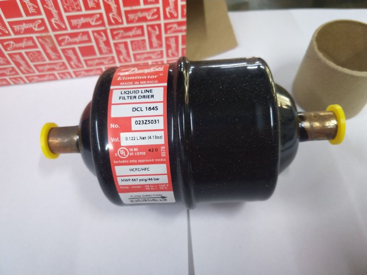正品丹佛斯过滤器 干燥过滤器dcl164s焊口 制冷冷库机组配件组件