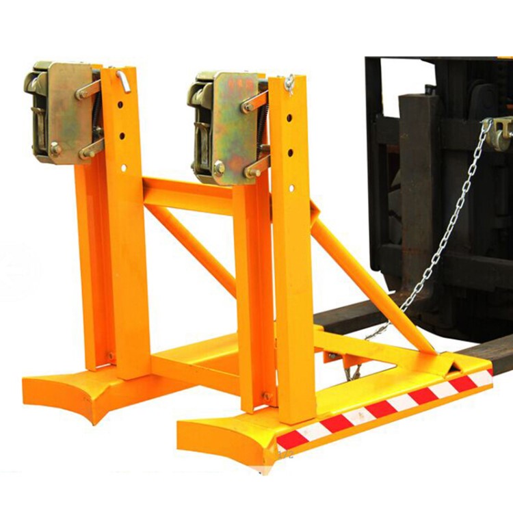 【1-4桶油桶夹】重型鹰嘴式油桶夹 堆高抱桶器 专用单双桶夹具
