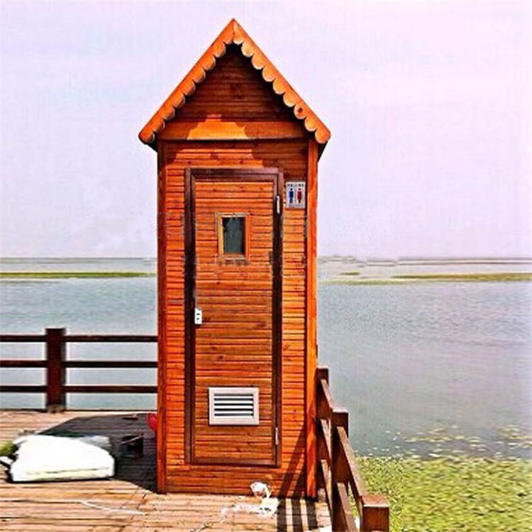 防腐木厕所户外实木生态移动洗手间环保公共卫生间公厕活动房木屋