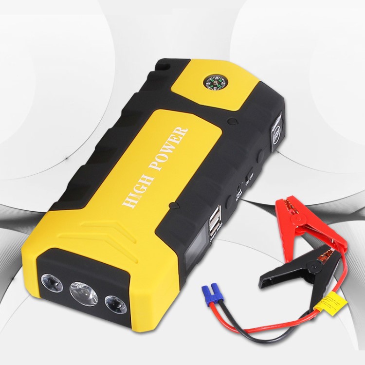 多功能汽车应急启动器启动电源car jump starter 12v内置智能夹子