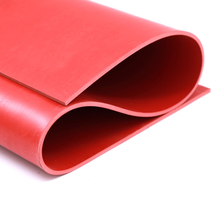 红色高压绝缘皮垫 绝缘胶板 优质彩色橡胶板环保绝缘胶皮垫厂家