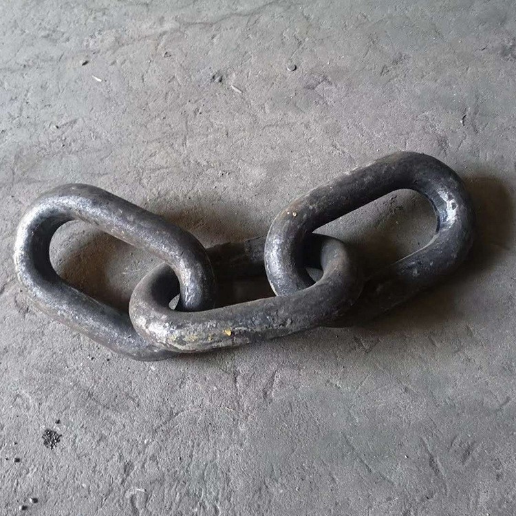 直供矿用焊接三连环高强度无缝五环链耐磨矿用锻打三环链质优价廉