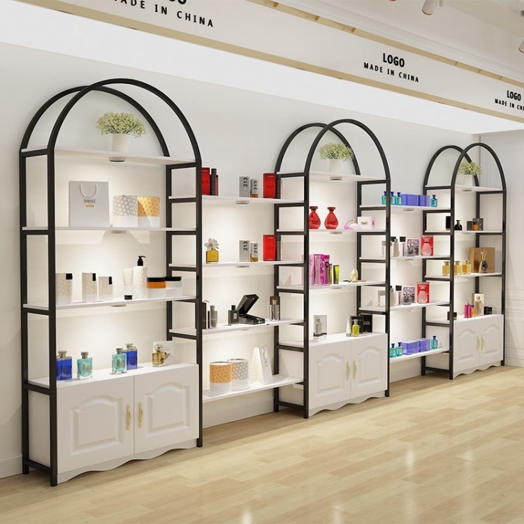 蛋糕店玩具店收纳柜展示柜个性茶叶店装修服装架立式柜酒水礼品柜