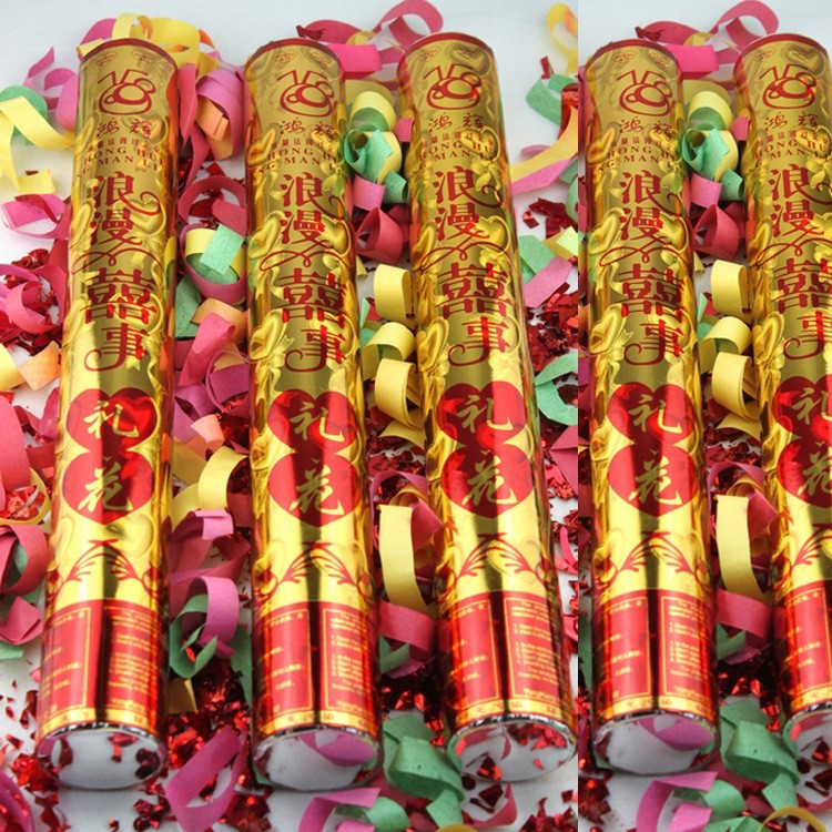 【电子礼炮/礼炮/礼炮】结婚礼花 婚庆礼花筒 婚礼庆典手持旋转礼花