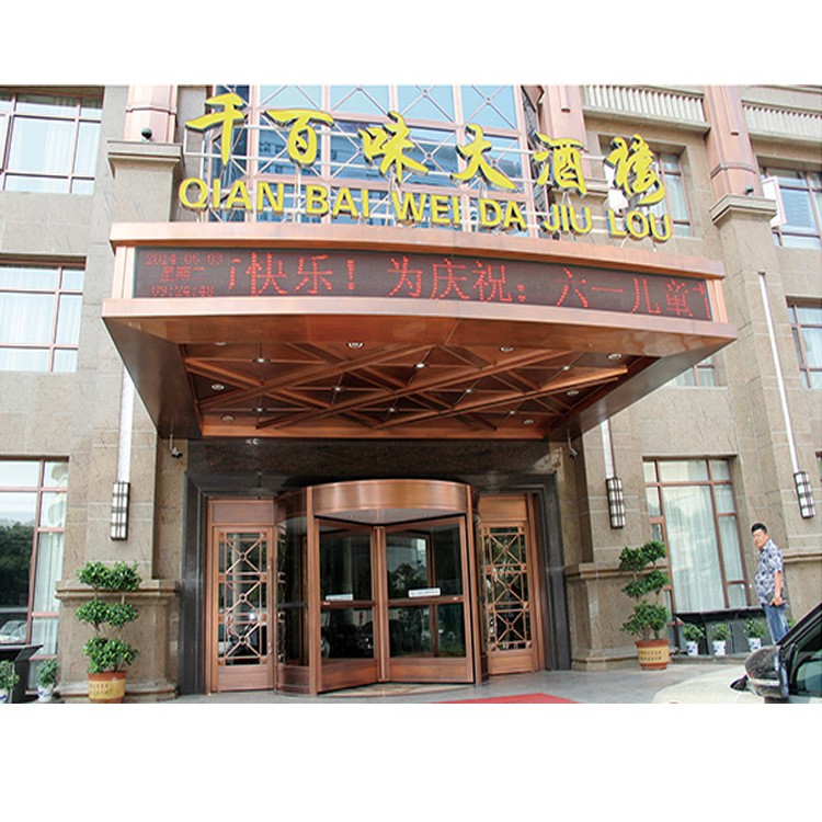 【地弹簧玻璃门】厂家定制大型酒店大门高层写字楼玻璃大门公司展厅地