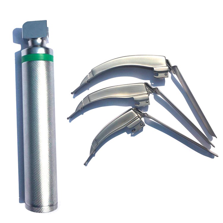 【弯钩喉镜】麻醉咽喉镜 疑难型气管插管光纤喉镜 成人难度弯钩喉镜