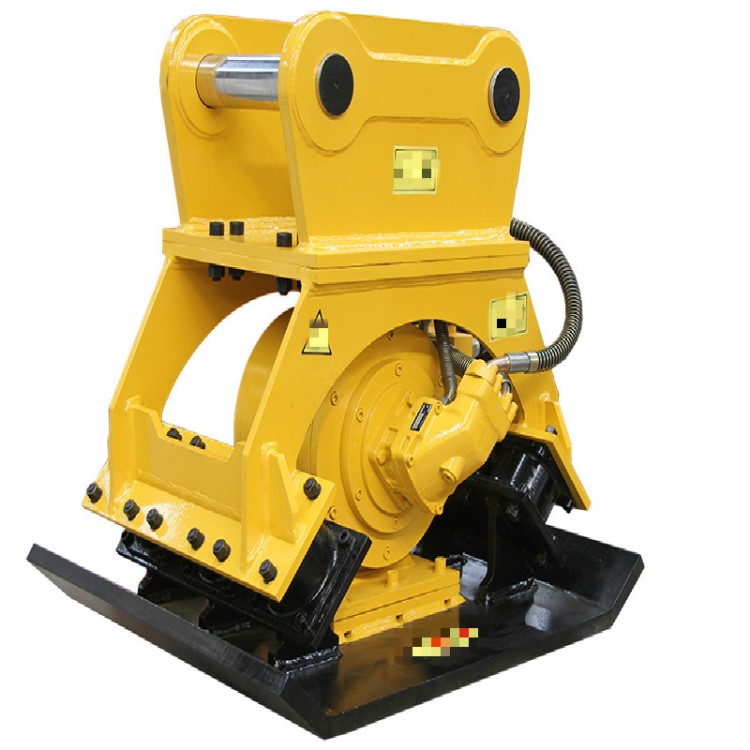 艾玛厂家直销单双轴汽油平板小型液压振动夯挖掘机小型夯实力大