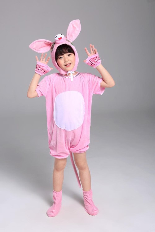 【三只小猪童装】儿童六一动物演出服装三只小猪表演服卡通小猪衣服