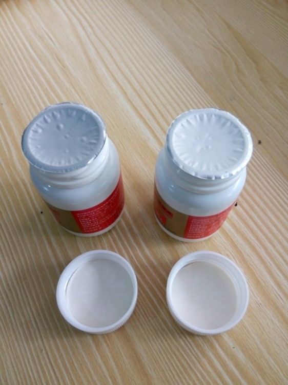 pe药瓶铝箔封口膜 pet塑料瓶封口垫片 铝箔垫片 药品密封膜定做