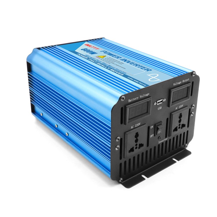 800w逆变器 12v24v转220v电源转换器 纯正弦波 带电压监控 足功率