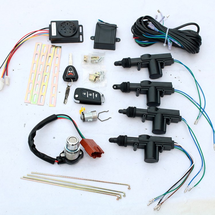 现货供应新能源电动车汽车点火锁门把锁全套锁具 海豚款开二门锁