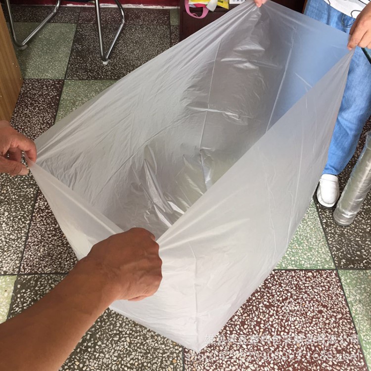 【塑胶透明收纳包】定制特大号手提塑料袋加厚背心袋超大收纳袋服装