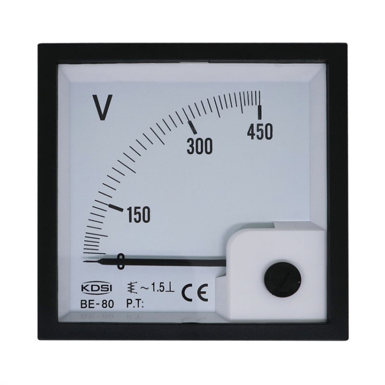 指针式交流电压指示表be-80ac450v指针电压表