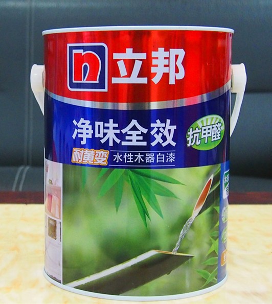 【水性木器清底漆】立邦净味全效耐黄变水性木器漆抗甲醛清漆水性漆
