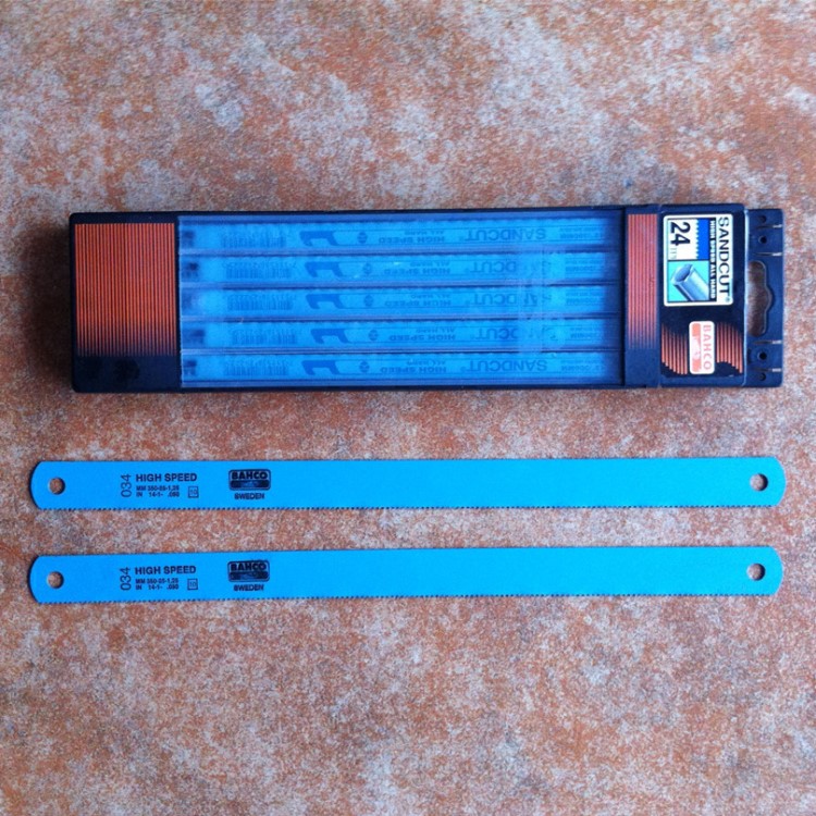 瑞典百固sandcut高速钢手锯片鱼唛锯条 bahco高速钢鱼牌锯条