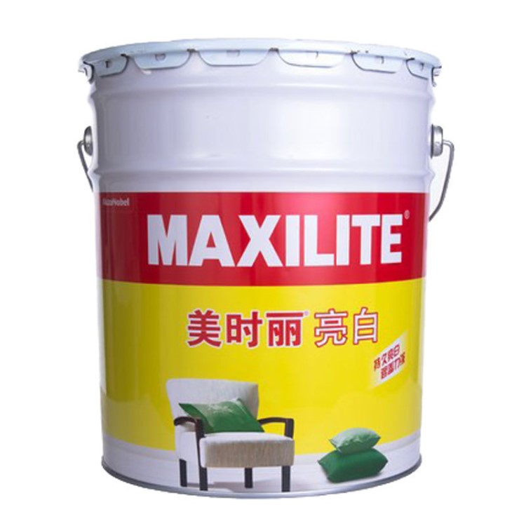 多乐士美时丽亮白乳胶漆 18l 内墙面漆a8800型家装工程用