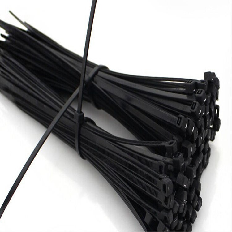 直销kss尼龙扎带黑色自锁式扎带 塑料捆扎带100根环保扎带可批发
