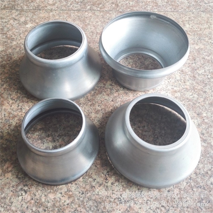 【路灯配件】灯具配件路灯庭院灯装饰件114/140-76杆变径件小区监控