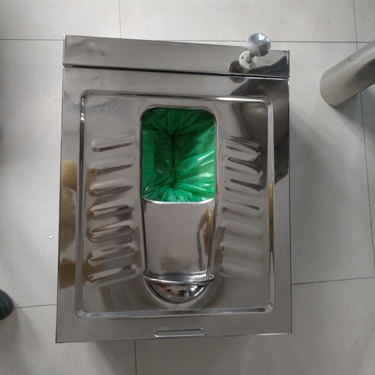 【打包环保厕所】不锈钢蹲便器 脚踏打包蹲便器 环保厕所 移动厕所用