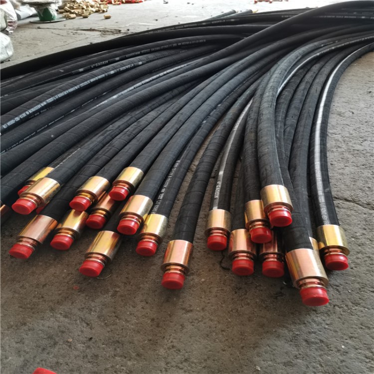 【液压支架软管】生产kj接头橡胶管总成 两层钢丝编织矿山液压支架软