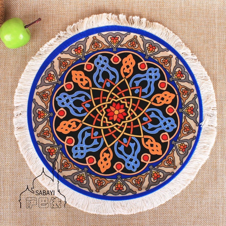【新疆鼠标垫】新疆风情礼物原创民族风鼠标垫杯垫防烫垫电话垫小圆垫