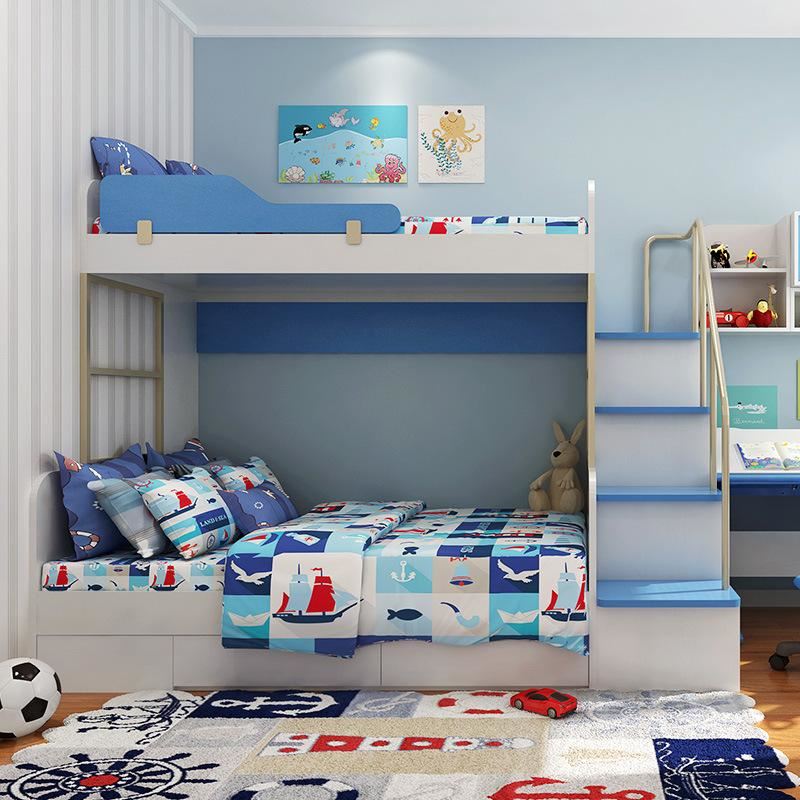 【】京津沪贵 索菲亚儿童床上下床双层床高低床子母床多功能组合 定金