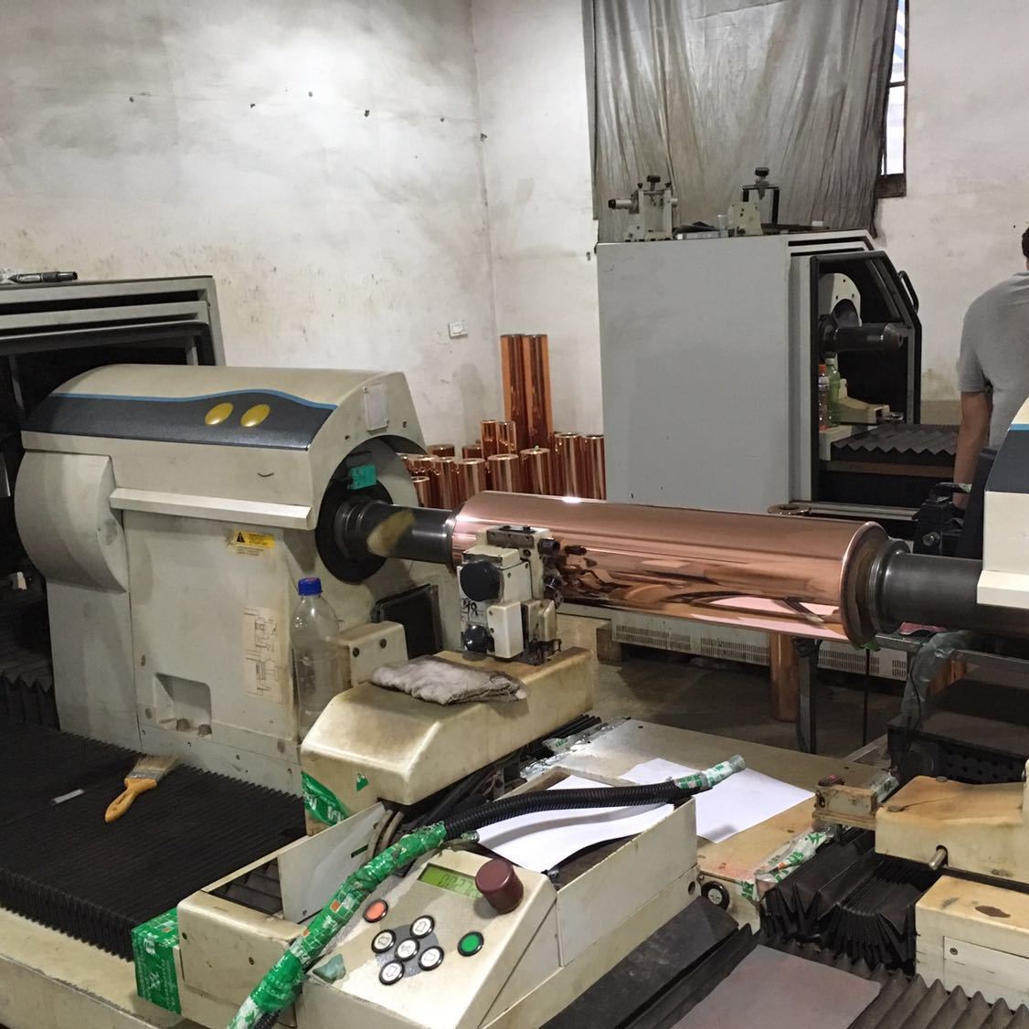 厂家直供电雕版电雕版辊电雕凹版袋子制版