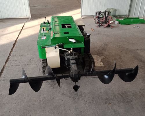 履带式除草开沟机 小型柴油履带式开沟机 家用微型履带式开沟施肥机32