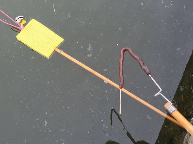 厂家直销黄鳝引条钩鳝鱼钩高岸钓勾纯手工制作探测器渔具配件批发