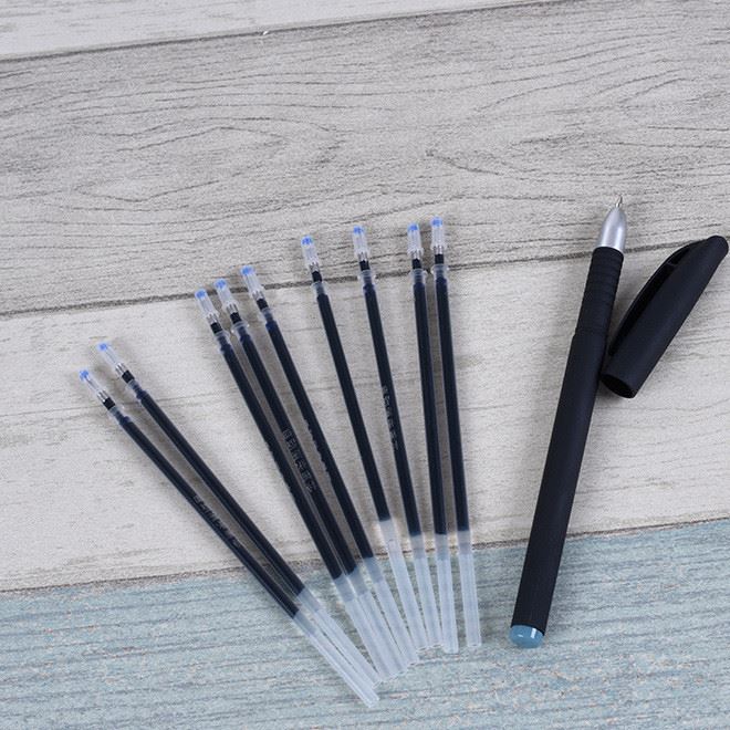 厂家直销各种优质中性笔芯 签字笔芯 办公文具专用水笔芯批发