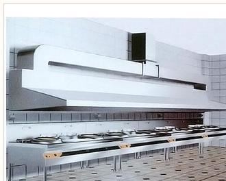 商用不锈钢油烟罩排烟罩运水烟罩抽油烟机厨房设备酒店食堂