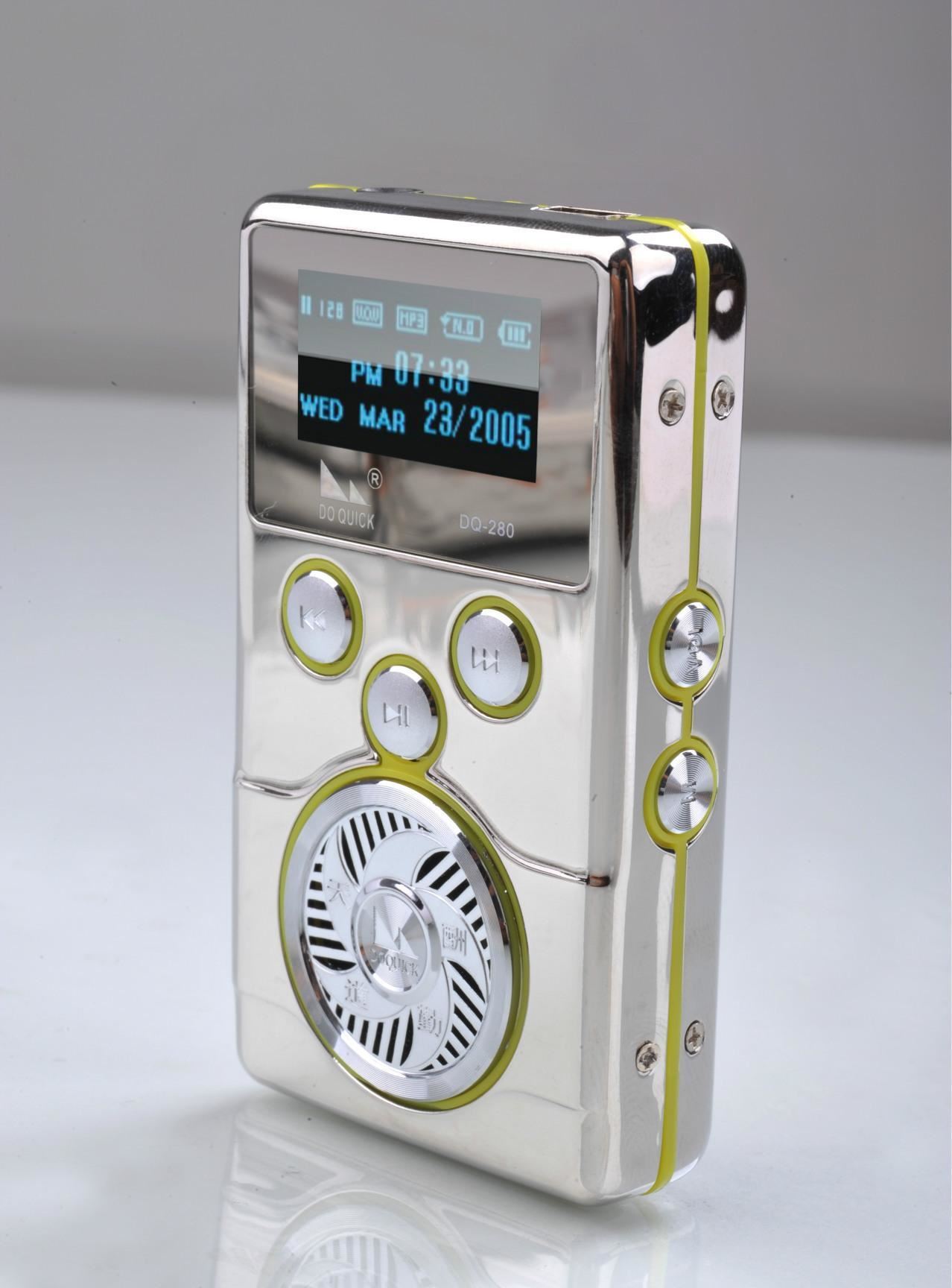 道勤dq280超长待机 8g正品金属跑步运动型随身听mp3播放器