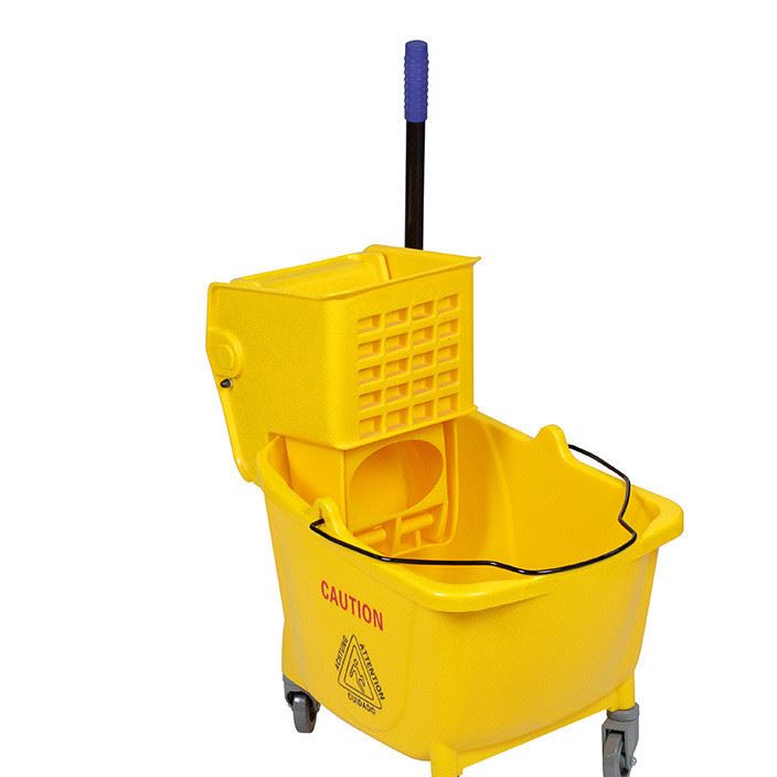 【】迪恩斯24l轻巧型单桶榨水车家用压水车酒店拖把桶地拖桶挤水车