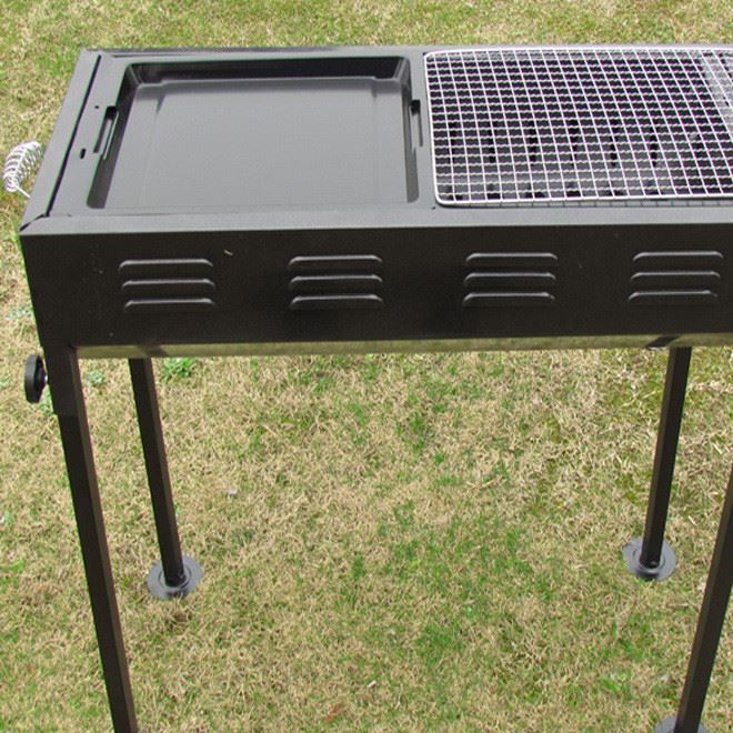 【】批发 户外野营野炊大烤炉 家庭式烤炉 烧烤炉具 高度可以调节