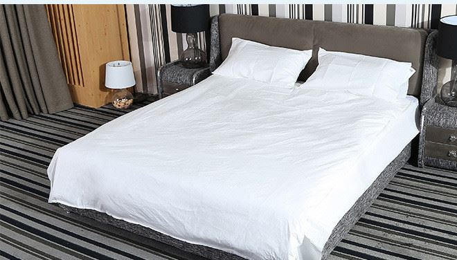 竹纤维一次性床单被罩枕套床上用品三件套旅游出差酒店加厚四件套