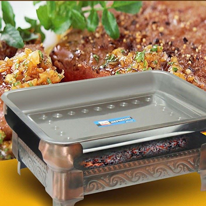 厂家直销批发诸葛烤鱼盘不锈钢烤鱼炉碳烤木炭酒精烤鱼架