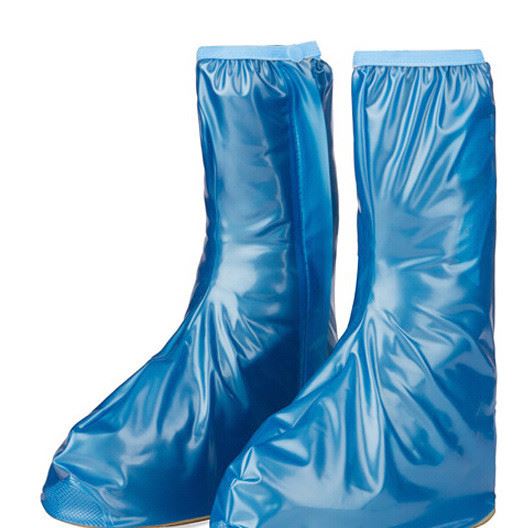 【】加厚底高筒耐磨防雨鞋套 男士女士通用防滑防水鞋套雨天神器