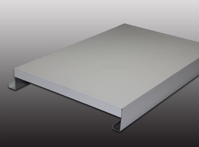 厂家直销条形勾搭式铝板天花吊顶悬挂防锈抗氧化可塑性强勾搭铝板